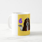 6 7 Funny Crazy Doggie Mug Koffiemok (Voorkant links)