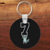 6 7 Funny Matching Teachers Halloween Costume Racc Sleutelhanger (Voorkant)