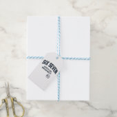 6 7 Gecertificeerde Hersenrot Cadeaulabel (Met Touw)