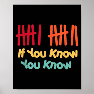 6 7 Grappig Als Je Weet Wat Je Weet Streepjestelli Poster