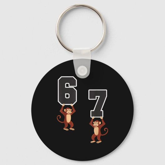 6 7 Grappige bij elkaar passende Halloween-kleren Sleutelhanger (Voorkant)