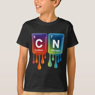 6 7 Grappige Wetenschap Scheikunde Docent Periodie T-shirt