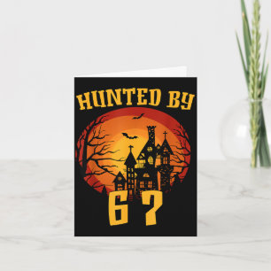 6 7 halloween 67 meme zes zeven spooky gen alpha kaart
