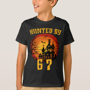 6 7 halloween 67 meme zes zeven spooky gen alpha t-shirt