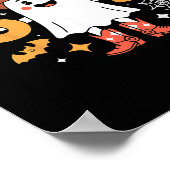 6 7 Halloween Geest 67 Meme Gen Alpha Zes Zeven Poster (Hoek)