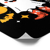 6 7 Halloween Geest 67 Meme Gen Alpha Zes Zeven Poster (Hoek)