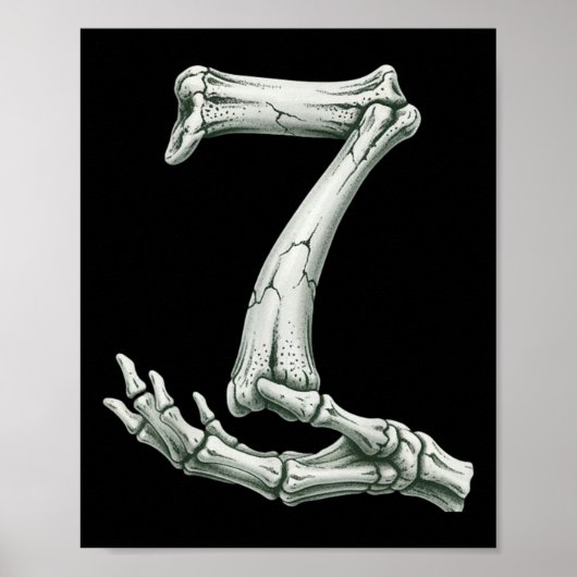 6 7 Halloween Skelet Grappig 67 Meme Gen Alpha Zes Poster (Voorkant)