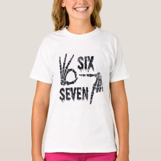 6 7 halloween tshirt voor kinderen