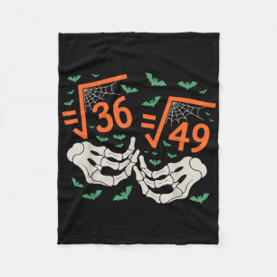 6 7 Halloween Wiskunde Vierkantswortel 67 Meme Gen Fleece Deken