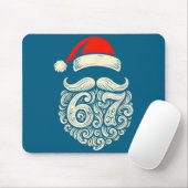 6 7 Kerst Morsig 67 Kerstman Zes Zeven Kerst B Muismat (Met muis)