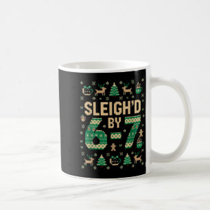 6-7 Kerstmis lelijke trui Zes Zeven Kerstmis 67 Me Koffiemok