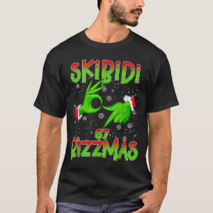 6 7 Kerstmis Skibidi Rizzmas 67 Meme Gen Alpha Sl T-shirt