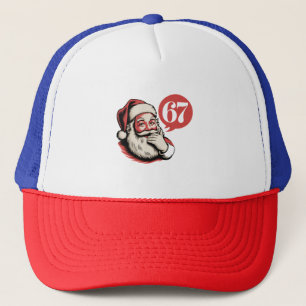 6 7 Kerstmis Zes Zeven Breinrot Kerstman Trucker Pet