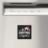 6-7 Kerstploeg Grappig 67 Zes Zeven Meme Kerstmis  Magneet (Insitu (Vaatwasser))