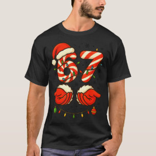 6-7 Kerstploeg Grappig 67 Zes Zeven Meme Kerstmis T-shirt