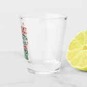 6 7 Leraar Zes Zeven 67 Kerstman Gen Alpha Shot Glas (Rechts)