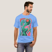 6 7 Mars-alien T-shirt (Voorkant volledig)