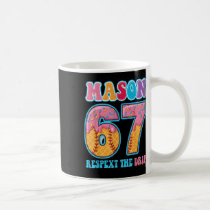 6 7 Mason Honkbal Drip Nummer 67 Speler Of 67e Ver Koffiemok
