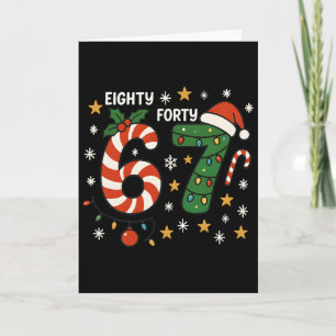 6-7 Meme 8647 Kerstmis Hersenrot Grappig Anti Trum Kaart