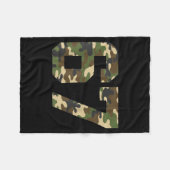 6-7 Meme Camo Cool Six-seven Funny 67 Gen Z Alpha  Fleece Deken (Voorkant (Horizontaal))