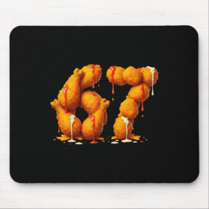 6 7 Meme Fried Chicken 67 Pyjama Kinderen Zes Zeve Muismat