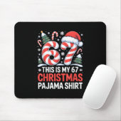 6-7 Meme Gen Alpha Dit Is Mijn 67 Kerst Pyjama Muismat (Met muis)