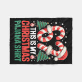 6-7 Meme Gen Alpha This Is My 67 Christmas Pajama Fleece Deken (Voorkant (Horizontaal))