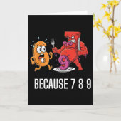 6 7 Meme Grapje Omdat 7 8 9 Grappige Kinderen 67 Kaart (Gele Bloem)