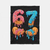 6 7 Meme Ice Cream Drip Gen Alpha Slang  Fleece Deken (Voorkant)