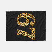 6-7 Meme Leopard Cheetah Cool Six-seven  Fleece Deken (Voorkant (Horizontaal))