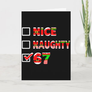 6-7 Meme Leuk Stout 67 Grappige Kerstlijst Zes Kaart