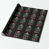 6-7 Meme Leuk Stout 67 Kerstmis Brain Rot Grappig Cadeaupapier (Uitgerold)