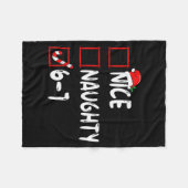 6-7 Meme Leuk Stout 67 Kerstmis Brain Rot Grappig Fleece Deken (Voorkant (Horizontaal))