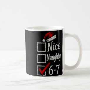 6-7 Meme Leuk Stout 67 Kerstmis Brain Rot Grappig Koffiemok