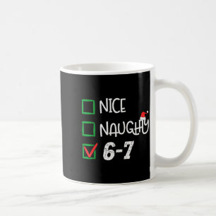 6-7 Meme Leuk Stout 67 Kerstmis Brain Rot Grappig Koffiemok
