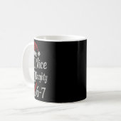 6-7 Meme Leuk Stout 67 Kerstmis Brain Rot Grappig Koffiemok (Voorkant links)