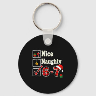 6-7 Meme Leuk Stout 67 Kerstmis Brain Rot Grappig Sleutelhanger