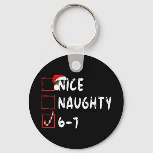 6-7 Meme Leuk Stout 67 Kerstmis Grappig Grafisch Sleutelhanger