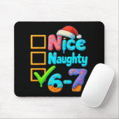 6-7 Meme Leuk Stout 67 Kerstmis Hersenen Rot Grapp Muismat (Met muis)