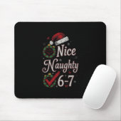 6-7 Meme Leuk Stout 67 Kerstmis Hersens Rot Grappi Muismat (Met muis)
