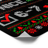 6-7 Meme Leuk Stout 67 Kerstmis Hersens Rot Grappi Poster (Hoek)