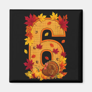 6 7 Meme Leuk Zes Zeven Design Koppels Thanksgivin Magneet