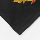 6 7 Meme Leuk Zes Zeven Ontwerp Koppels Thanksgivi Fleece Deken (Hoek)
