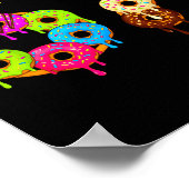 6 7 Meme Matching Love Donuts 67 Pajamas Kids Six Poster (Hoek)