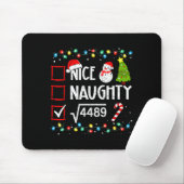 6-7 Meme Nice Naughty 67 Christmas Brain Rot Funny Muismat (Met muis)