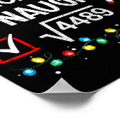 6 7 Meme Nice Naughty 67 Christmas Brain Rot Funny Poster (Hoek)