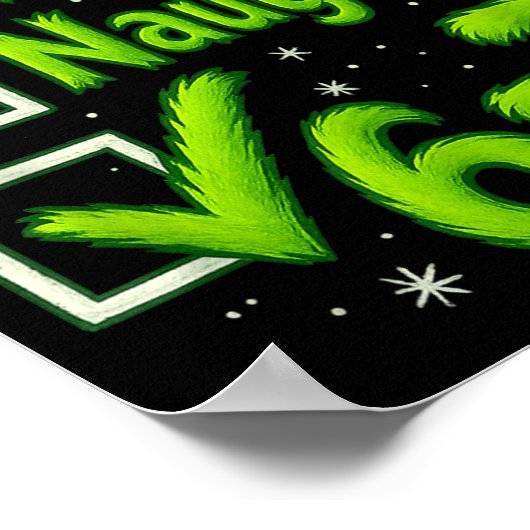 6-7 Meme Nice Naughty 67 Christmas Brain Rot Funny Poster (Hoek)