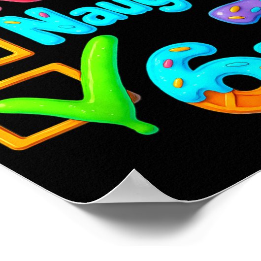 6-7 Meme Nice Naughty 67 Christmas Brain Rot Funny Poster (Hoek)