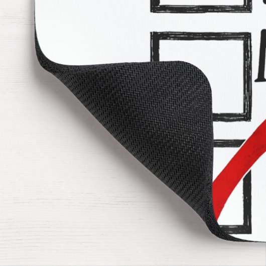 6-7 Meme Nice Naughty 67 Christmas Funny Brain Rot Muismat (Hoek)