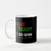 6-7 Meme Nice Naughty Six Seven 67 Christmas  Koffiemok (Links)